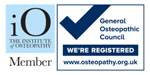 General Osteopathic Council member and Institute of Osteopathy member